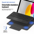 Dux Ducis YK Series Etui Klawiatura Gładzik do iPad 2025 / iPad 10.9 2022 czarne