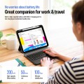 Dux Ducis YK Series Etui Klawiatura Gładzik do iPad 2025 / iPad 10.9 2022 czarne