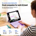 Dux Ducis YK Series Etui Klawiatura Gładzik do iPad Pro 13 2025/2024 fioletowe