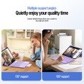 Dux Ducis YK Series Etui Klawiatura Gładzik do iPad Pro 13 2025/2024 fioletowe