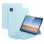 Dux Ducis YK Series Etui Klawiatura Gładzik do iPad Pro 13 2025/2024 niebieskie