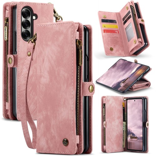 CaseMe Etui Portfel Pokrowiec do Samsung Galaxy Z Fold7 5G różowy