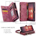 CaseMe Etui Portfel Pokrowiec do Samsung Galaxy Z Fold7 5G czerwone