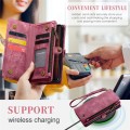 CaseMe Etui Portfel Pokrowiec do Samsung Galaxy Z Fold7 5G czerwone