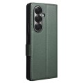 QIALINO Eleganckie Skórzane Etui do Samsung Galaxy Z Fold7 5G zielone