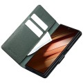 QIALINO Eleganckie Skórzane Etui do Samsung Galaxy Z Fold7 5G zielone