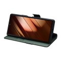 QIALINO Eleganckie Skórzane Etui do Samsung Galaxy Z Fold7 5G zielone