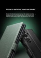 QIALINO Eleganckie Skórzane Etui do Samsung Galaxy Z Fold7 5G zielone