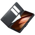 QIALINO Eleganckie Skórzane Etui do Samsung Galaxy Z Fold7 5G czarne