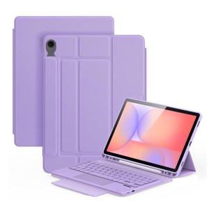 Dux Ducis Etui Klawiatura Gładzik do Samsung Galaxy Tab S10 Lite / S10 FE fioletowe