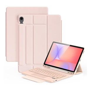 Dux Ducis Etui Klawiatura Gładzik do Samsung Galaxy Tab S10 Lite / S10 FE różowe