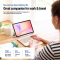 Dux Ducis Etui Klawiatura Gładzik do Samsung Galaxy Tab S10 Lite / S10 FE różowe