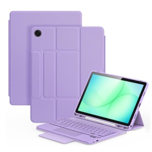 Dux Ducis Etui Klawiatura Gładzik do Samsung Galaxy A11+ / Tab A9+ fioletowe
