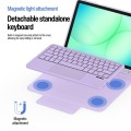Dux Ducis Etui Klawiatura Gładzik do Samsung Galaxy A11+ / Tab A9+ fioletowe