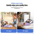 Dux Ducis Etui Klawiatura Gładzik do Samsung Galaxy A11+ / Tab A9+ fioletowe