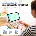 Dux Ducis Etui Klawiatura Gładzik do Samsung Galaxy A11+ / Tab A9+ różowe