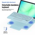 Dux Ducis Etui Klawiatura Gładzik do Samsung Galaxy A11+ / Tab A9+ niebieskie
