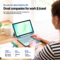 Dux Ducis Etui Klawiatura Gładzik do Samsung Galaxy A11+ / Tab A9+ niebieskie