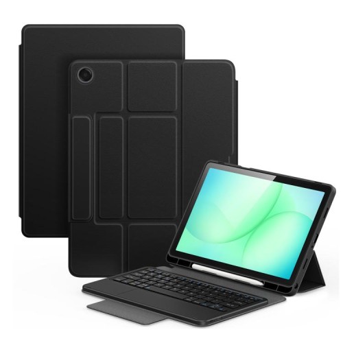 Dux Ducis Etui Klawiatura Gładzik do Samsung Galaxy A11+ / Tab A9+ czarne