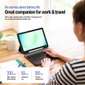 Dux Ducis Etui Klawiatura Gładzik do Samsung Galaxy A11+ / Tab A9+ czarne