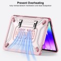 Pancerne Etui Obudowa do Apple MacBook Neo 13 różowe