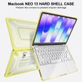 Pancerne Etui Obudowa do Apple MacBook Neo 13 2026 żółte
