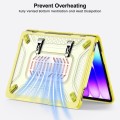 Pancerne Etui Obudowa do Apple MacBook Neo 13 2026 żółte