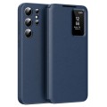 Etui Pokrowiec Smart Cover do Samsung Galaxy S22 Ultra granatowe