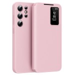 Etui Pokrowiec Smart Cover do Samsung Galaxy S22 Ultra różowe