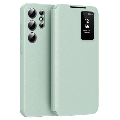 Etui Pokrowiec Smart Cover do Samsung Galaxy S22 Ultra zielone