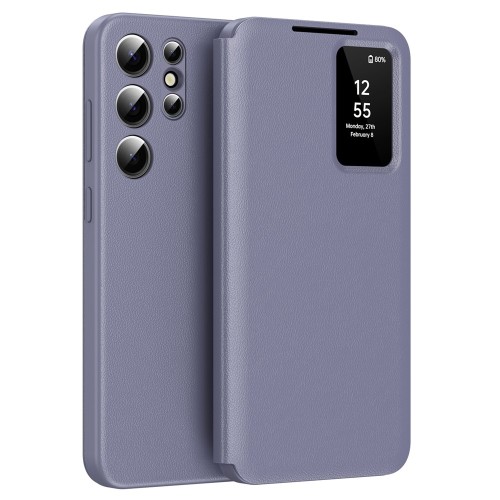 Etui Pokrowiec Smart Cover do Samsung Galaxy S22 Ultra fioletowe