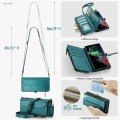 CASEME Etui Pokrowiec Portfel do Samsung Galaxy S22 Ultra zielony