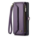 CASEME Etui Pokrowiec Portfel do Samsung Galaxy S22 Ultra fioletowy