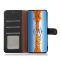 KHAZNEH Skórzane Etui Pokrowiec z RFiD do Samsung Galaxy S22 Ultra czarne
