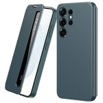 Etui Pokrowiec Smart Cover do Samsung Galaxy S22 Ultra zielony