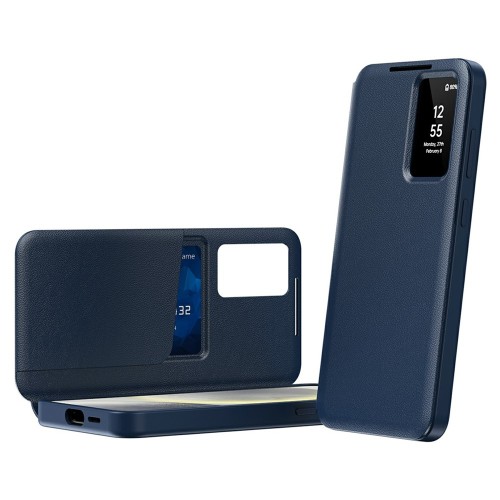 Etui Pokrowiec Smart Cover do Samsung Galaxy S26 Ultra granatowe