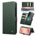 QIALINO Eleganckie Wyjmowane Etui do Samsung Galaxy S26 Ultra zielone