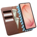 QIALINO Eleganckie Wyjmowane Etui do Samsung Galaxy S26 Ultra brązowe