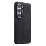 MELKCO Skórzane Etui Plecki do Samsung Galaxy S26 Ultra szare