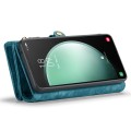 Pokrowiec Portfel CASEME do Samsung Galaxy S23 FE niebieski