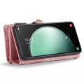 Etui Pokrowiec Portfel CASEME do Samsung Galaxy S23 FE różowy
