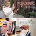 Etui Pokrowiec Portfel CASEME do Samsung Galaxy S23 FE różowy