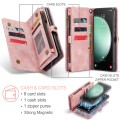 Etui Pokrowiec Portfel CASEME do Samsung Galaxy S23 FE różowy