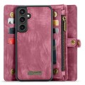Etui Pokrowiec Portfel CASEME do Samsung Galaxy S23 FE czerwony