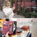Etui Pokrowiec Portfel CASEME do Samsung Galaxy S23 FE czerwony
