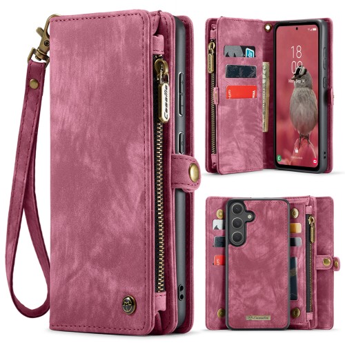 Pokrowiec Portfel CASEME do Samsung Galaxy S26+ czerwony