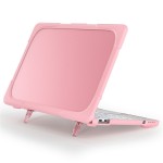 Mocne Pancerne Etui Obudowa do Apple MacBook Neo 13 różowe