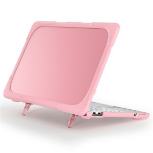 Mocne Pancerne Etui Obudowa do Apple MacBook Neo 13 różowe