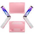 Mocne Pancerne Etui Obudowa do Apple MacBook Neo 13 różowe