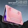 Mocne Pancerne Etui Obudowa do Apple MacBook Neo 13 różowe